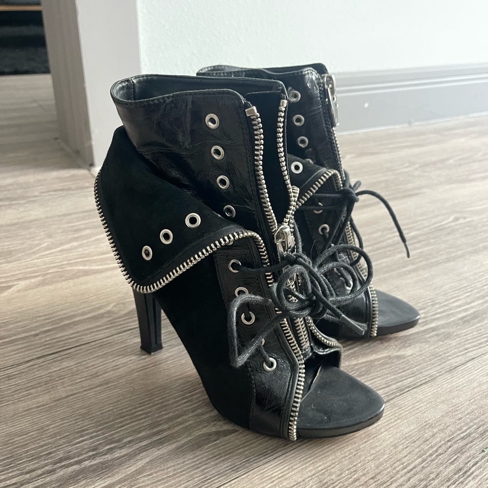 Black Alexander Wang Ankle Boots